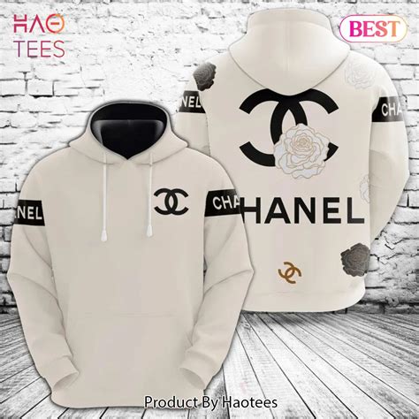 chanel white mens sweater|chanel hoodie and sweatpants.